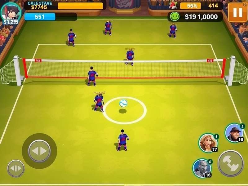 Volley Heroes Gameplay Screenshot